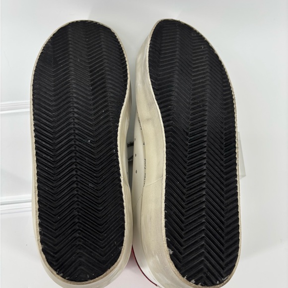 NWTGolden Goose White/Taupe/Mineral  Sneakers with Star Detail. Size 41 Box Bag - Picture 6 of 10